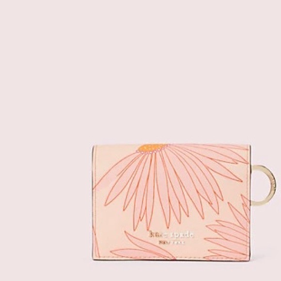 Kate Spade flower mini key-ring wallet - Picture 5 of 8